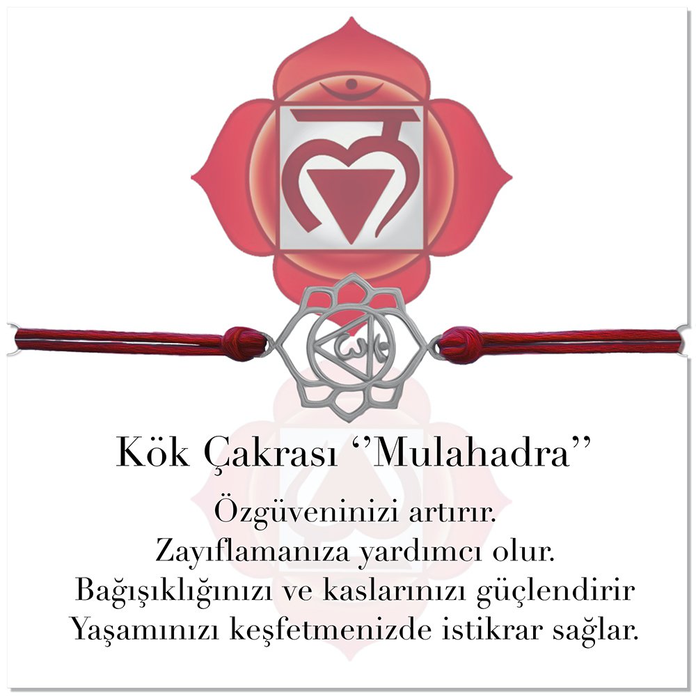 Mulahadra Kök Çakra Bilekliği